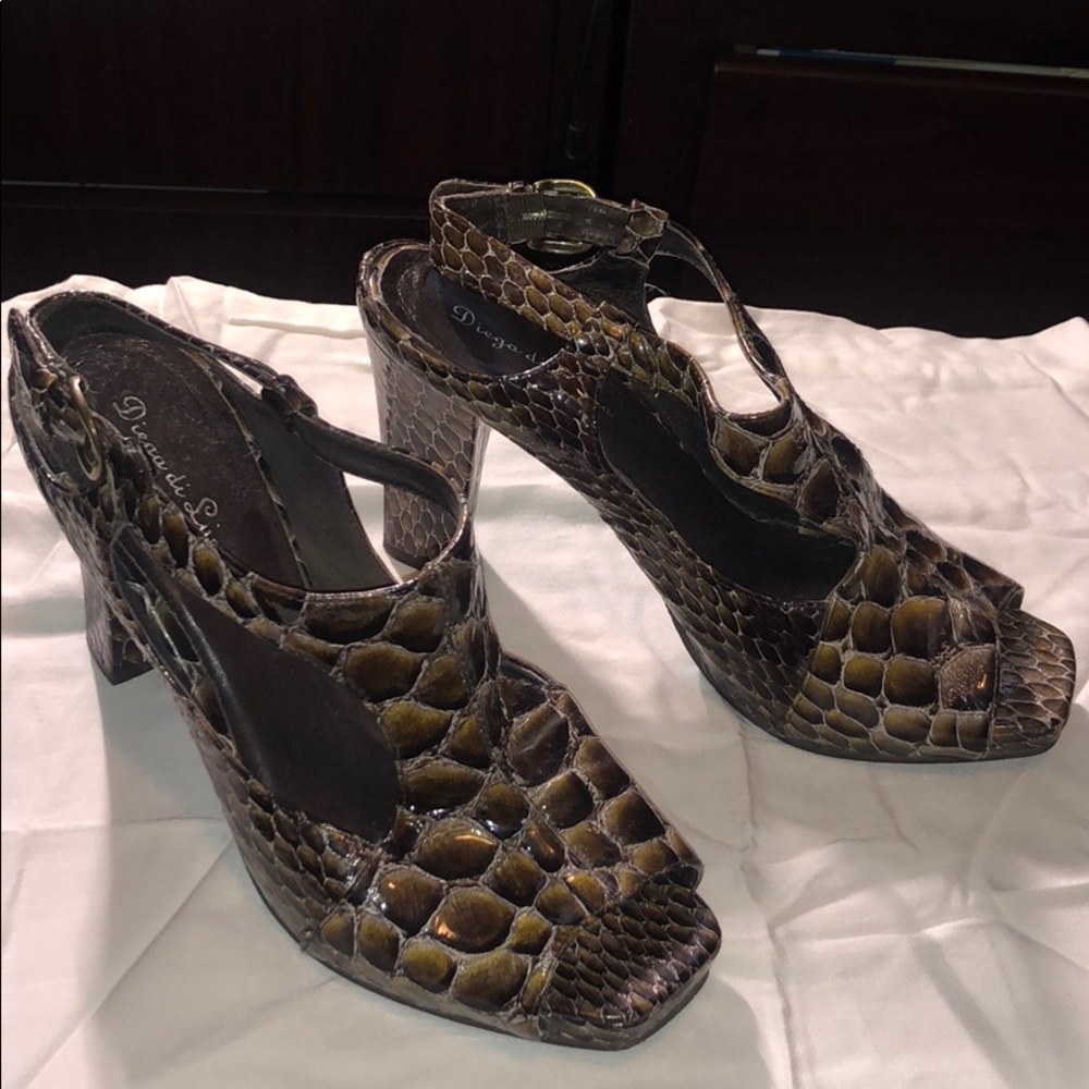 Barely worn Italian designer heels
